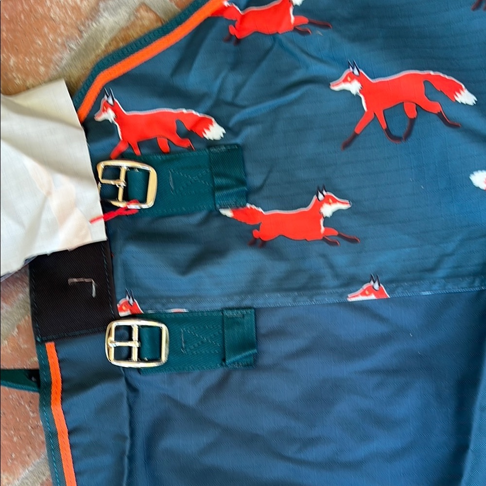 Limited Edition Shires Fox Print Turnout Sheet - Picture 6 of 11